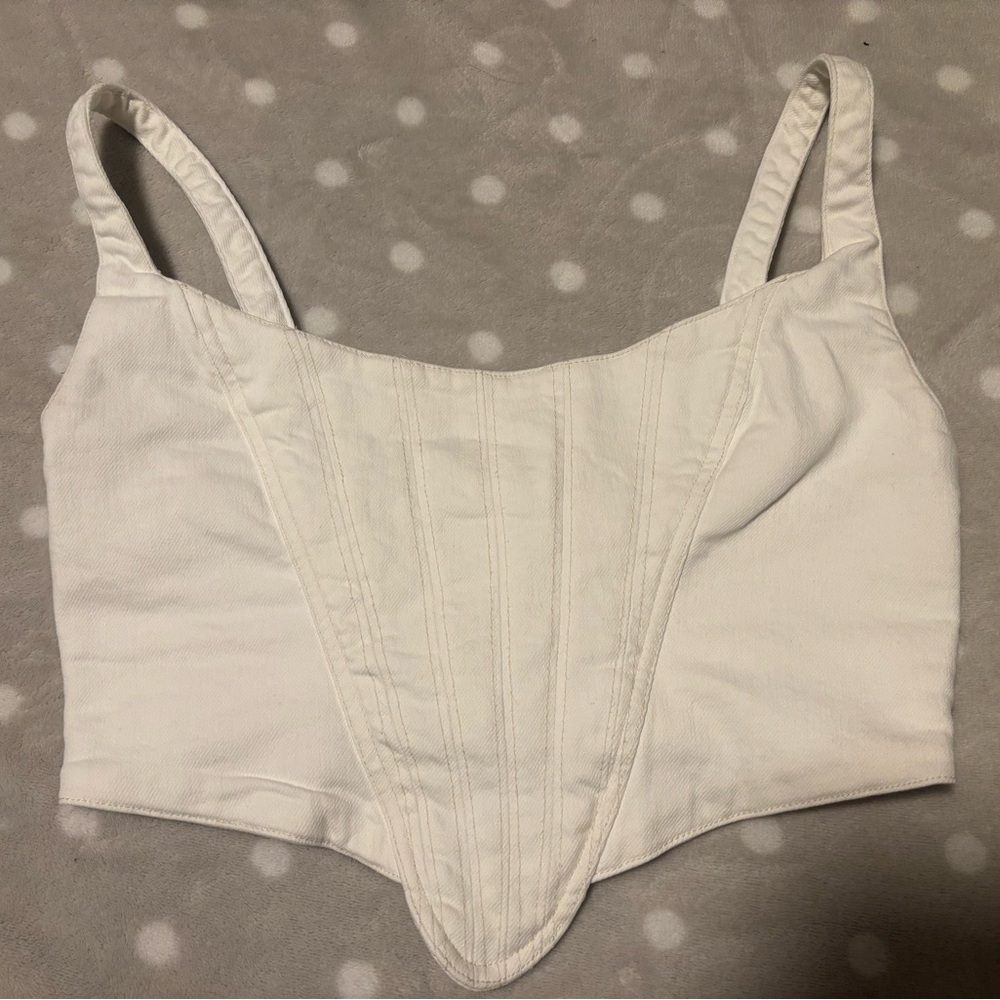 Zara Denim Top